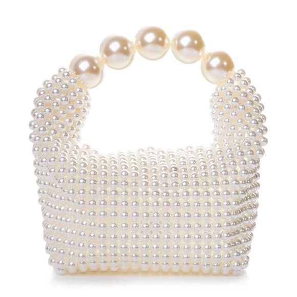 Аbvоkurу Handbags - Pearl Beaded Clutch Handle Bag Evening Handbag Wedding Party :o)